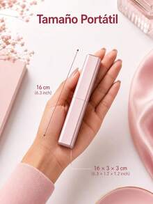 1pc USB Rechargeable Bangs Comb, Mini Straight Hair Comb, Heated Straight Hair Comb, Unisex Styling Straight Hair Comb, University Essentials, Holiday Essentials, School Supplies, Camping Essential, Easy To Store, Vanity Accessories, Christmas Gifts - A - View 12