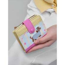 Women Wallet & Check Holder - Blue - View 2