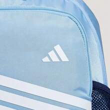 Ransel minimalis portabel kasual serbaguna adidas dengan resleting di bagian atas, unisex, biru. - Baby Blue - View 6