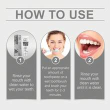 Pastilla dental blanqueadora con hidroxiapatita al 7,5%, protección del esmalte, fórmula suave de menta para dientes sensibles, aliento fresco duradero, reparación de manchas en la cavidad bucal, limpieza de placa dental, aclarado y cuidado bucal - Menta - Ver 11