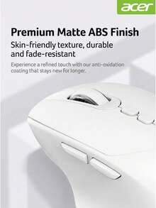 Acer OMR254 Tri-Mode Silent Mouse (Bluetooth/Wired/Wireless), With Visual Digital Display Indicator, Lightweight Ergonomic Design, Compatible With PC And Tablet - View 6