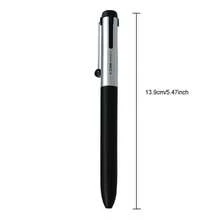 2pcs/Pack 4-In-1 Multi-Color Neutral Pens 0.32mm 0.5mm Black Red Blue Writing Pens Creative Clip Design Office Supplies Business Gifts - A - View 4