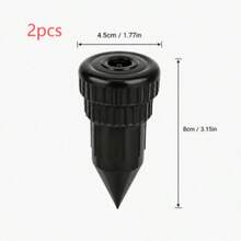2/1件裝逼真灑水器造型隱藏鑰匙盒,戶外花園草坪用秘密埋地鑰匙藏匿盒,易插入草地埋藏,防水防腐耐候,防盜庭院鑰匙收納,居家戶外安全園藝裝飾配件 - 多色 - 查看 12