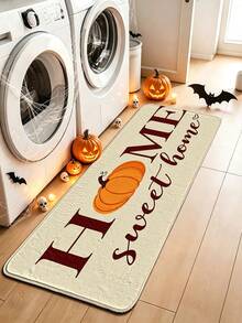 1 buah Keset Kamar Mandi Motif Halloween, Keset Pintu Persegi Panjang Modern untuk Rumah, Dapat Dicuci dengan Mesin, Keset Dapur Lembut dan Nyaman dengan Alas Anti Selip, Keset Masuk Selamat Datang yang Dapat Dicuci, Karpet Ruang Tamu, Karpet Kecil Dekoratif Kamar Tidur, Cocok untuk Rumah, Ruang Tamu, Kamar Tidur, Dapur, Ruang Cuci, Taman, Lorong dan Keset Dekorasi Luar Ruangan, Tersedia Berbagai Ukuran, Cocok untuk Musim Semi, Musim Panas, Musim Gugur dan Musim Dingin, Karpet Liburan - MultiWarna - View 3