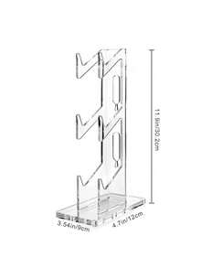 1pc 3-In-1 Universal Game Controller Holder And Headphone Stand, Can Hold 2 Game Controllers And 1 Headphone Simultaneously, Saves Desk Space, Headphone Storage Rack, Suitable For Gamers And Daily Users - Multicolor - View 14