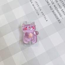 2pcs/4pcs/8pcs Random Style Cartoon 3D Figure Data Cable Protector, Compatible With Apple 18W-20W PD Fast Charging, Anti-Breakage Anti-Wear, Suitable For Daily Home And Outdoor Charging, Colorful 3D Cartoon Data Cable Connector Protector, Cute Small Gift Perfect For Gifting - 4pcs Random Style - View 9