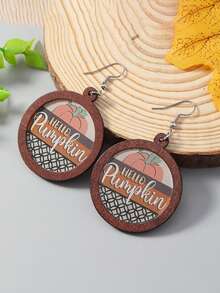 2pcs Minimalist Casual, Elegant Women's Earrings, Suitable For Daily Commute, Party Gathering Wear In Autumn. Thanksgiving Accessories - Multicolor - View 3