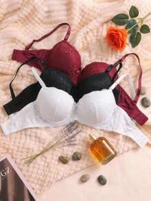 Women Bras & Bralettes - Multicolor D - View 4