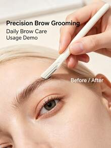 10/6/4/1pc , Eyebrow Trimmer & Facial Hair Removal Tool, Long Handle Eyebrow Shaper With Protective Cover, Portable Beauty Tool For Women - Upgraded Version - View 3