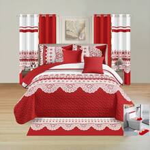 Comforter Sets - Red - View 9