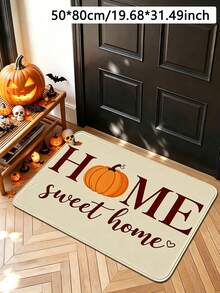 1 buah Keset Kamar Mandi Motif Halloween, Keset Pintu Persegi Panjang Modern untuk Rumah, Dapat Dicuci dengan Mesin, Keset Dapur Lembut dan Nyaman dengan Alas Anti Selip, Keset Masuk Selamat Datang yang Dapat Dicuci, Karpet Ruang Tamu, Karpet Kecil Dekoratif Kamar Tidur, Cocok untuk Rumah, Ruang Tamu, Kamar Tidur, Dapur, Ruang Cuci, Taman, Lorong dan Keset Dekorasi Luar Ruangan, Tersedia Berbagai Ukuran, Cocok untuk Musim Semi, Musim Panas, Musim Gugur dan Musim Dingin, Karpet Liburan - MultiWarna - View 13