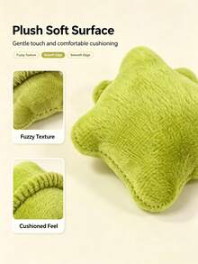 1pcsMulticolor Plush Mini Wrist Rest Pillow, Soft Elastic Wrist Support Cushion, Comfort Wristband Pad For Back To School Student Office Computer Mouse Typing - A - View 6