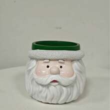 1pc Santa Claus Shaped Succulent Planter, Cute Cartoon Resin Flower Pot, Suitable For Indoor/Outdoor Desktop Greenery Decoration, Teacher's Day, Christmas Gift - Christmas Mini Flower Pot - View 10