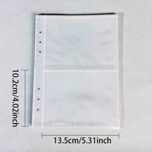 A5 Kpop Photo Card Storage Binder 3-Inch Heart-Shaped Photo Card Album Book School Stationery Loose-Leaf Notebook - A - View 16