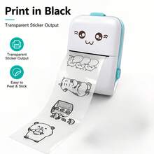 Transparent Self-Adhesive Thermal Paper Roll - 57mm X 2.5m, Compatible With Most Mini Printers | Create Receipts And Labels Without Batteries, Office Supplies, Clear Printing, Self-Adhesive Backing, Smooth Surface, Printers, Retail Stores - View 6