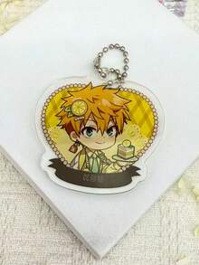 Toilet-Bound Hanako-Kun Dessert Chair Chibi Acrylic Keychain, Cute Character Display Pendant, Manga Merchandise Decorative Charm, Backpack Charm, Gift For Girls - Multicolor B - View 19