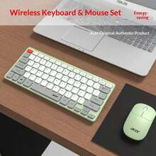 Acer 2.4G Dual-Mode Wireless Keyboard And Mouse Combo, Type-C Rechargeable, Digital Display, Silent Chocolate Keyboard, Adjustable DPI Mouse, Multi-Device Switching, Universal For Desktop, Laptop, And Tablet - View 8