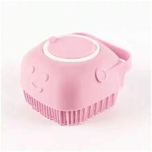 1pc Pet Bathing Brush With Built-In Soap Dispenser, Suitable For Cats And Dogs, Functions As Toothbrush, Dog Brush And Cat Brush - Multicolor - View 15