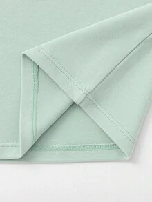 Balabala Soft Skin‑Friendly Kids Pajama Set Wearable Home Loungewear For Boys & Girls Autumn Winter - Green Tone - View 8