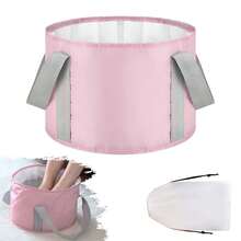 Portable Foot Bath Tub, Foldable Foot Soak Basin, Foot Bath Tub, 2 Sizes Suitable For Foot Care Home Spa. Thickened Insulated Fabric, Durable And Temperature-Locking Foot Care Tool - A - View 13