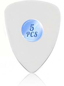 Premium Customized Stainless Steel Guitar Picks - Personalized Music Gift For Guitarists, Laser Engraved Birthday/Christmas Musician Gift, Unique Metal Picks With Custom Text/Name, Children's Gift - Silver - View 9