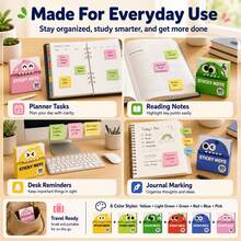80 Sheets Transparent Pull-Out Sticky Notes | Magic Stationery Pull-Out Divider Sticky Notes, 3x3 Inch Transparent Reusable Office Sticky Notes, Suitable For Office Work, Glitter Sticky Notes, Shiny Sticky Notes, Smooth Writing, Waterproof Quick Dry, No Clogging, No Residue, Resealable, Office Supplies Work Accessories, Strong Adhesion, Gift For Classmates, Teachers, Christmas And Halloween Greeting Cards - A - View 5