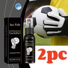 JUE FISH Goalkeeper Glove Grip Spray | Suitable For Goalkeeper Training And Match Use, Helps Improve Glove Grip Stability, Making Ball Control More Secure; Transparent Spray Texture, Does Not Affect Glove Softness, Can Be Lightly Sprayed Before Training To Enhance Grip Feel - A - View 11