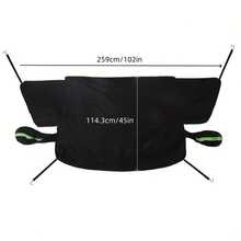 1 Set 2 Colors 210D Oxford Cloth Snow Cover, Foldable For Easy Storage, Frost-Proof, Snow-Proof, Leaf-Proof, Fits Sedan And SUV - Snow Cover - View 4