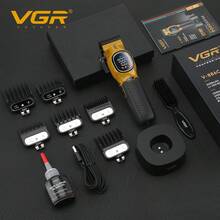 VGR Hair Clipper Professional Electric Hair Trimmer 9000 RPM Hair Clipper Vector MotorHigh Power Trimmer Men Clipper Charging Model Hair Cutting Machine V-886C V-886T - Multicolor - View 11