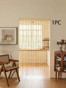 1 rèm cửa trang trí dạng xoắn dây mảnh thiết kế xoắn, rèm ngăn phòng cho phòng khách, phòng ngủ, nhà bếp - 1PC - Xem 6