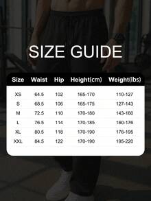 Men's Lightweight Comfortable Casual Sports Outdoor Pants, Suitable For Running, Fitness Black Spring - Black - View 8