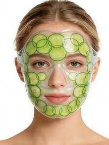 Mini Gel Ice Pack Cold & Hot Compress Eye Mask, Reusable Small Ice Pack, Cold & Hot Compress Face Tool, Round Eye Mask - Round - View 6