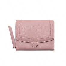 Women's Snap Button Zipper Wallet, Multi-Card Slot Wallet - Multicolor - View 16