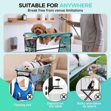New Pet Bathing Stand, Foldable Cat & Dog Bathing Hammock, Anti-Movement Anti-Scratch Bathing Tool, Pet Nail Trimming Fixing Tool, Pet Grooming Bed, Small Dog Hammock, Small Cat Hammock, Cat & Dog Bathing Rack, Mesh Pet Bathing Platform - one-size - View 3