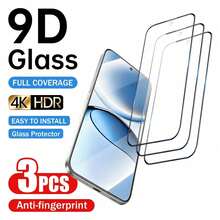 XINHONGYU 9D HD Full Glue Tempered Glass Screen Protector, Compatible With Redmi Note 14/13 Pro Max/12R/11 Lite/10S/9A/8/T/14C/13C/11 10 2022/9i Power/A5/A4/A3/A2+/A1/K80/K70 Pro/K60 Ultra/K50/K40/K30 Series, Full Coverage Screen Protector - Clear - View 44