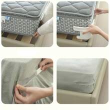 4pcs/8pcs ABS Material Bed Sheet/Bed Cover Fixer - Invisible Needle-Free Clips Bed Cover Fixer - Bed Sheet Anti-Slip Tool (4pcs/8pcs) - Multicolor - View 3