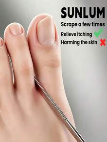 Three-In-One Foot Nail Care Tool, Toenail File And Lifter, Professional And Nail Debris Remover, Nail File, Ingrown Toenail Tool - Nail Care Tools - View 4