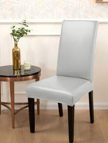 1/4/6PCS Home Bedroom Leather Chair Covers - Light Grey - View 1
