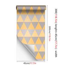 1 Roll 45cm Wide Self-Adhesive Wallpaper, Peel And Stick, Waterproof Removable, Suitable For Living Room, Kitchen, Bedroom, Dorm Wall Decoration, Furniture Renovation Film, Autumn Atmosphere Wallpaper - Home Wallpaper - View 17