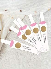 Scratch-Off Game Cards, Pregnancy Result Reveal Cards With Scratch-Off Stickers, Suitable For Baby Shower And Gender Reveal Parties, Also Functions As Fun Raffle Tickets And Halloween/Christmas Party Decorations, Non-Pregnancy Test Function, For Entertainment Only - Multicolor - View 7