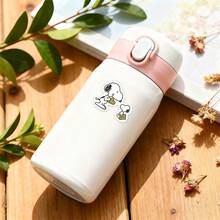 50pcs Snoopy Stickers, Cartoon Anime Snoopy, Charlie Brown, Lucy Van Pelt Pattern Stickers, Suitable For Luggage, Laptop, Notebook And Diary, PVC Waterproof - Multicolor - View 3