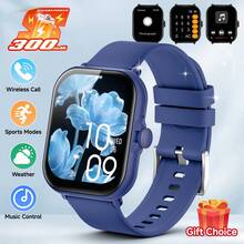Unisex Smart Watch, Multi-Function Smart Watch, Wireless Call/Dial, Message Notification, Multiple APP Reminders, Suitable For Friends, Supports Multiple Sports Modes, Customizable Wallpaper, Best Gift Choice - 彩色 - 查看 15