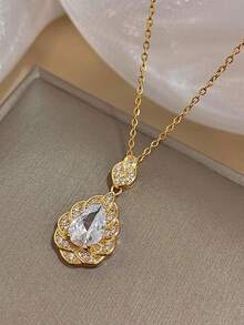 1 Buah Kalung Panjang Stainless Steel dengan Liontin Raket Bulu Tangkis Ganda yang Dapat Diatur untuk Wanita, Pesta, Sehari-hari, Natal, Halloween, Dekorasi Musim Gugur, Hadiah Ulang Tahun, Olahraga - MultiWarna - View 9
