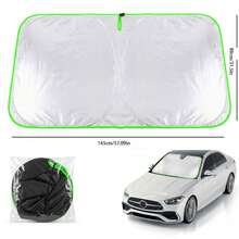 Best-Selling Car Sun Shade, Anti-UV Heat Insulation Blackout Curtain, Front Windshield And Window Sunshade Cover - A - View 6