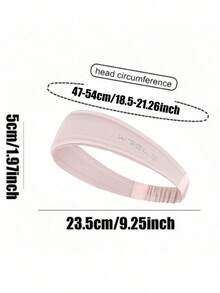 1/2件 WRELS 女款與中性輕量透氣彈性夏季運動髮帶，超薄款，適合頭圍 47-54cm - 彩色 - 查看 28
