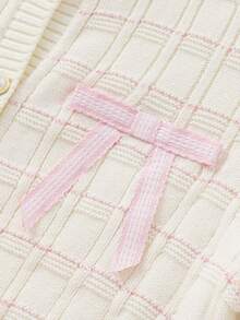 Balabala Soft Knit Sweater Top For Tween Girls Comfortable Spring Autumn Wear - White Tone - View 7