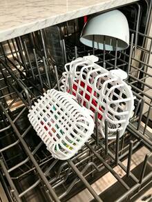 Dishwasher Cutlery Basket Kitchen Gadget Cleaning Drain Box Blue Rinse And Drain Basket For Easy Cleaning Of Various Small Tableware Kitchen Accessories - Multicolor - View 8