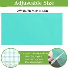 Garden Insect Netting Measuring With A 1Mm Ultra-Fine Plant Cover For Garden Protection. The Mosquito Net Pest Barrier Is Suitable For Vegetable And Fruit Greenhouses, As Well As Raised Bed Covers - 1 Insect-proof Net - View 19