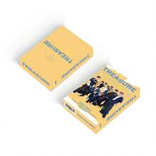 1PC 55pcs Treasure Boy Band Gem Box K-POP Merchandise LOMO Laser Photocard, Photo Cards, Arirang, BTS21 Accessories, Bangtan, Photo Card, Photocard - A - View 3