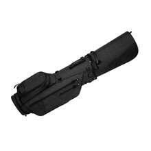 Lightweight Nylon Golf Club Stand Carry Bag, Portable Black Golf Club Holder For Men & Women, Compact Golf Storage Bag For Driving Range, Golf Course Practice - Black - View 7
